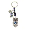 Breloc feng shui Bufnita cu charm Ochiul lui Horus