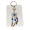 Breloc feng shui dream catcher cu ochi protector