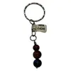 Breloc Mix ochi trei sfere, 8-10mm