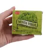Conuri parfumate fumigatie HEM Menta Verde 10 buc, imagine 3