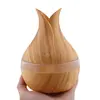Difuzor Mini USB Humidifer, 300 ml, functie de umidificator, aroma difuzor, LED 7 culori, maro deschis, imagine 3