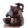 Suport ardere conuri parfumate cascada - backflow, Ceainic, imagine 3