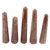 Turn / Obelisc cu opt fatete din Cuart tangerin, 45-60g