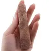 Turn / Obelisc cu patru fatete din Cuart tangerin, 100-130g, imagine 3