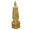 Statueta pagoda cu 8 nivele si buddha
