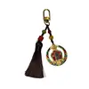 Amuleta feng shui Kalachakra Stupa cu ciucure
