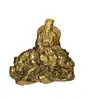 Statueta Tai Sui calare pe tigru