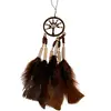 Dreamcatcher cu pomul vietii, maro