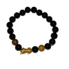 Bratara pe elastic Pi Yao cu Agate si mantre, 6mm