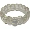 Bratara lata cristal de stanca bombat fatetat pe elastic