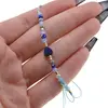 Bratara reglabila inima Lapis lazuli si margele colorate, imagine 3