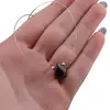 Colier cu fir transparent si brioleta fatetata din Turmalina, argint 925, imagine 6