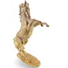 Statueta Feng Shui Cal Cabrat cu motive tribale, imagine 3