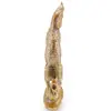 Statueta Feng Shui Cal Cabrat cu motive tribale, imagine 4