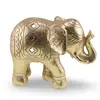 Statueta Feng Shui Elefant auriu, simbol al norocului, intelepciunii, protectiei si longevitatii