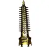 Statueta pagoda cu 13 nivele din metal
