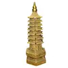 Statueta pagoda cu 8 nivele si buddha