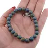 Bratara pe elastic Cuart druzy electroplacat sfere 8mm, imagine 3