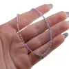 Colier Ametist sfere microfatetate si accesoriu argintiu, imagine 4