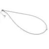 Colier Cristal de stanca sfere microfatetate si accesoriu argintiu