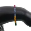 Set colier, bratara si cercei cu agatatoare Mix agate discuri fatetate, 4mm, imagine 2