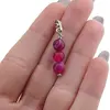 Pandantiv Agat roz sfere, 6mm, imagine 3