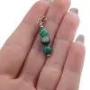 Pandantiv Agat verde sfere, 6mm, imagine 3