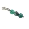 Pandantiv Agat verde sfere, 6mm