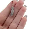 Pandantiv Cuart gri sfere, 6mm, imagine 3