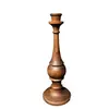 Sfesnic din lemn masiv vintage, model turn clasic, 23,5cm