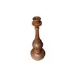 Sfesnic din lemn masiv vintage, model turn clasic, 23,5cm, imagine 2