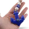 Breloc / Accesoriu din rasina cu ochi protector, ancora, imagine 3