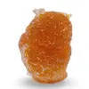 Bufnita din rasina cu spartura Citrin, 6cm, imagine 2