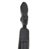 Statueta africana vintage din lemn sculptat manual, femeie purtand cos pe cap, 46cm, imagine 2