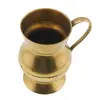 Canuta vintage din alama, model cu maner clasic, 9cm, imagine 2