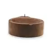 Bol rotund vintage din lemn sculptat manual, finisaj rustic deschis, 16cm, imagine 2