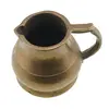 Canuta vintage din bronz cu maner clasic, 9cm, imagine 2