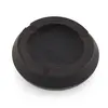 Scrumiera vintage din lemn sculptat manual, model rotunjit cu margini fine, 10cm, imagine 2