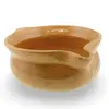 Vas ceramic vintage, model maro glazurat, 16cm
