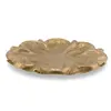 Farfurie decorativa din bronz vintage, model in forma de floare, 9cm, imagine 3