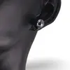 Cercei cu surub Hematit sfere, 8mm, imagine 2