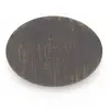 Platou decorativ din metal, model minimalist pe picior, 15cm