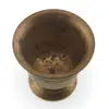 Pocal vintage din alama cu baza inaltata, 6cm, imagine 2