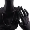 Set bratara si colier Granat si Ametist sfere, 3-5mm, imagine 2
