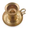 Sfesnic vintage din alama cu maner tip inel, 8,5cm, imagine 2