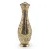Ulcior vintage din alama gravata, model floral, 16cm, imagine 2