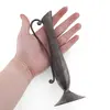 Vaza inalta vintage din metal argintiu, model minimalist pe picior, 18cm, imagine 3