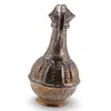 Ulcior vintage din cupru ciocanit, model oriental cu relief, 22cm, imagine 2