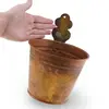 Galeata vintage din cupru cu suport de agatare, 19cm, imagine 3
