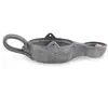 Lampa cu ulei vintage din metal, model oriental cu fitil, 17cm, imagine 2